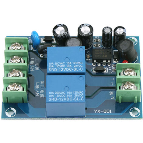 Automatic Emergency Power Supply Controller Module for Laptop, AC 85-240V 10A Dual Ignition.