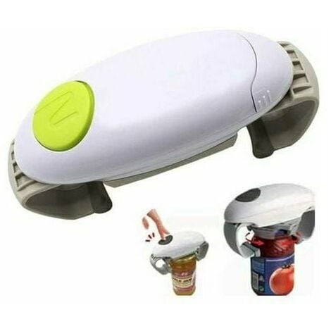 Kitchen Gaets Electric Can Opener One Touch Automatic Jar Lid