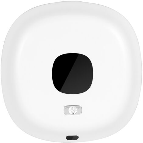 Automatic Soap Dispenser, 300ml Touchless Wall Mounted Soap Dispenser, USB Rechargeable Soap Dispenser for Bathroom, Kitchen, Office, School(White)