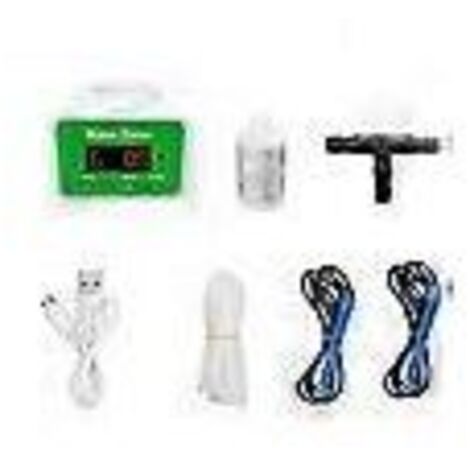 Automatic watering system for potted plants. Automatic watering system with 6 drippers.