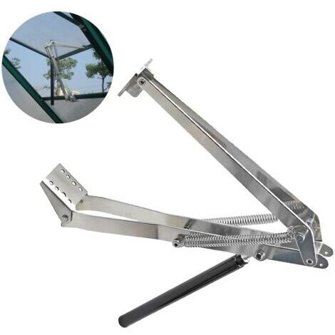 Automatic Window Opener, Automatic Window Opener for Solar Heat Sensitive Greenhouses, Roof Greenhouse Accessories for Greenhouses and Garden Sheds (1X double spring)