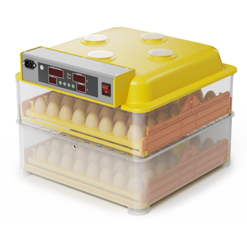 

Incubadora 112 huevos automática Incubación Criadero Control Temperatura Nacedora Aves