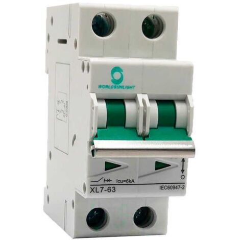 Automatico corriente continua 10A 800VDC MCB