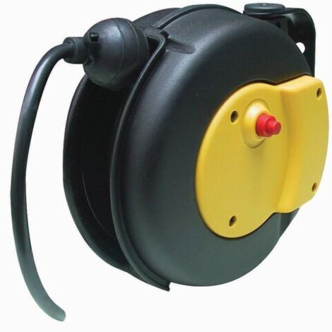 Automatik-Kabelaufroller MINI ELECTRIC, mit 6m Kabel HO5VV-F 3x1,5mm²