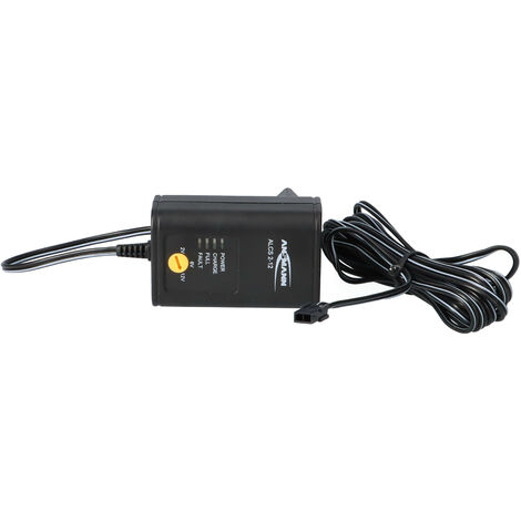 Automatik- Ladegerät passend für 2-12 Volt Bleiakkus mit Molex-Stecker-Anschluss (Heim & Haus)