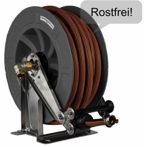 Automatik-Schlauchaufroller OSK 610, mit 15 m 1" Gummischlauch