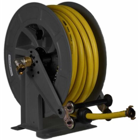 Automatik-Schlauchaufroller OSK 610, mit 15 m 1" PVC-Schlauch