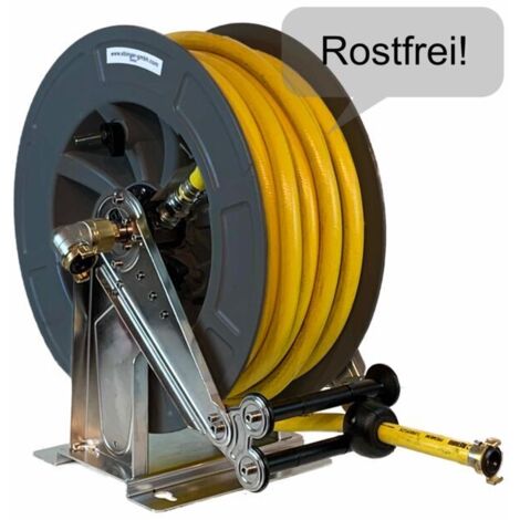 Automatik-Schlauchaufroller OSK 610, mit 15 m 1" PVC-Schlauch