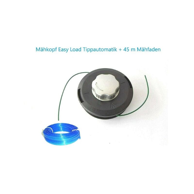 Automatique Fadenkopf, Tête de Coupe Astuce Auto pour Motorsense + 45 Mètre Fil