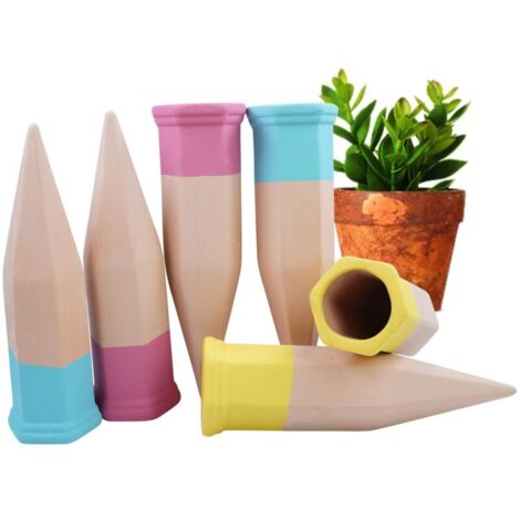 Automatique Plante D'irrigation d'eau, Lot de 6 Systèmes D'irrigation Automatique pour Plantes en Pot, Distributeur Verseur Goutte