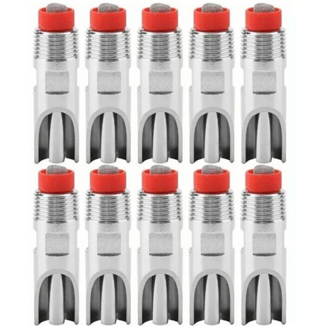Automatique Water Mamelon, 10pcs En Acier Inoxydable Sous L'eau En Acier Inoxydable D'économie D'eau Résistant À La Base D'eau