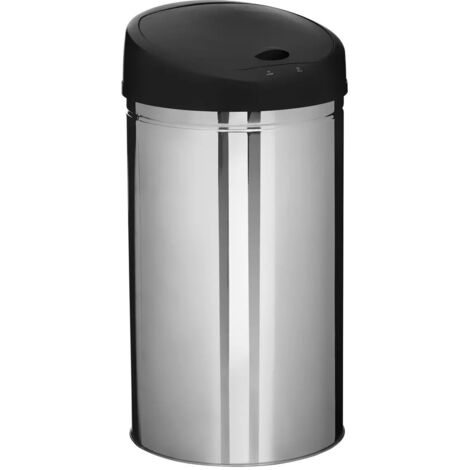 Automatisch öffnender Sensor-Mülleimer Modell alpha Edelstahl 42l
