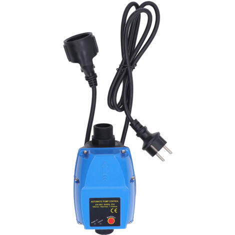 Automatische Druckerhöhungspumpe 1,1 kW, 145 PSI für den Hausgebrauch, integrierter Durchflussschalter, Wechselstrom 220–240 V, Schutzart IP65