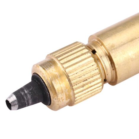 Automatische Handbohrmaschine mit 6 Bohrern (1,5–4 mm) und ergonomischem Holzgriff für DIY-Lederarbeiten