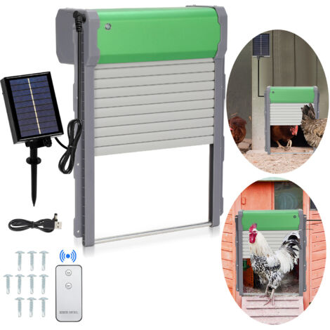 Hühnerklappe Motor Hühnerklappe Lichtsensor In Automatische Hühner Türöffner Online Automatische Hühnertür 30x30 Cm Elektrisch