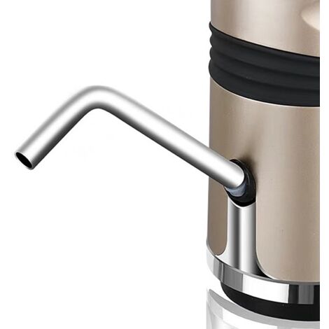 Automatische Wasserpumpe (Markenlos) Elektrische Pumpe, Silikon, USB-Anschluss, Edelstahl 304, Touch-Steuerung, für Zuhause und Büro