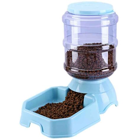 Automatischer 3,8-Liter-Napf für Hunde und Katzen, großes Fassungsvermögen, mit Futterspender.
