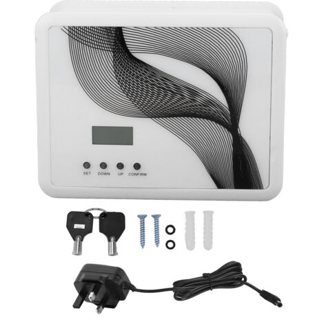 Automatischer Aromatherapie-Diffusor (300 m³) mit Timer für Zuhause, Hotel und Spa – Netzbetrieb (100–240 V, UK-Stecker)