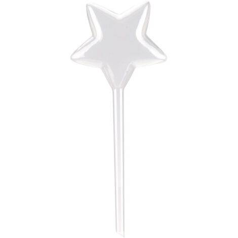 Automatischer Bewässerungsstab, transparentes PVC, 25 x 10 cm, 31 g – 1-teiliges Set für Zimmerpflanzen und Gärten