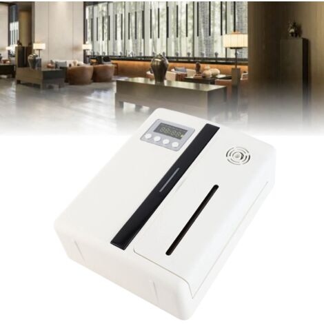 Automatischer Bluetooth-Aromatherapie-Diffusor für professionelle Räume – 160 ml ätherisches Öl – Gleichmäßige Duftverteilung in 300 m³ – Graues Modell (Schutzklasse PPE)