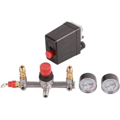 Automatischer Druckregler für 220-V-Kompressor, 90–120 PSI