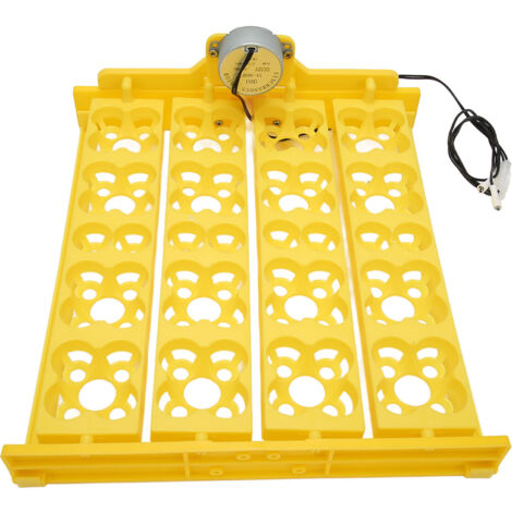 Automatischer Eierwender für 16 Enteneier, 16 Eier oder 72 Wachteleier, Inkubation mit 12 V Gleichstrom.