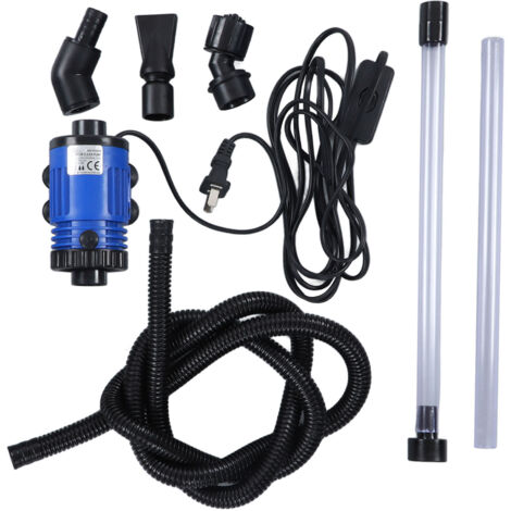 Automatischer elektrischer Aquarium-Kiesreiniger, 10 W, 220 V, reinigt Sand und Algen, Wasserwechsel und Reinigung