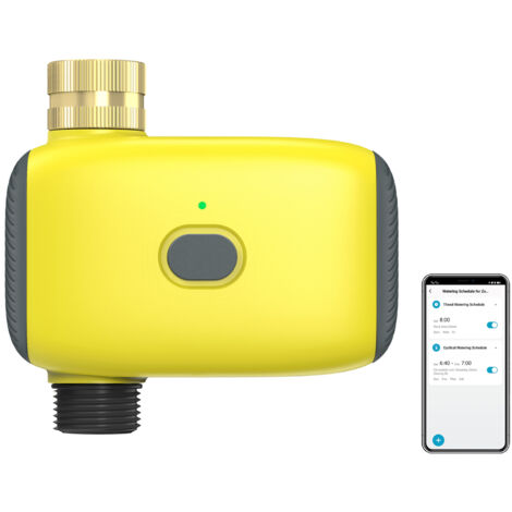 Automatischer Gartenbewässerungstimer, intelligenter Bewässerungsventilregler, Bewässerungsdauereinstellung