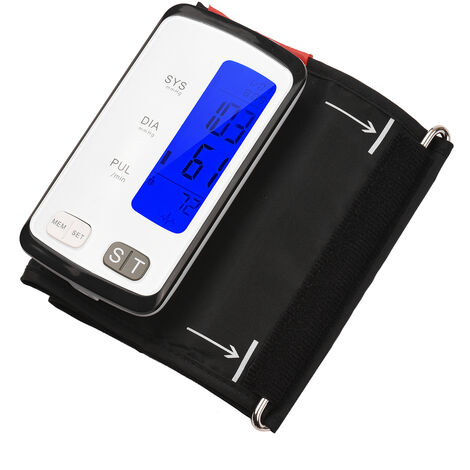 Automatischer Oberarm Elektronischer Blutdruckmonitor 3,2-Zoll-LCD-Display One-Stück-Design BP Manschette für den Heimgebrauch mit 6,7-16,5 Zoll Manschettengröße - Modell：Ohne BT -Funktion