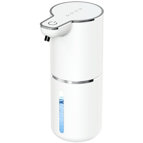 Automatischer Seifenspender, 350 ml Küchenseifenspender, USB-aufladbarer automatischer Seifenspender, für Küche und Bad