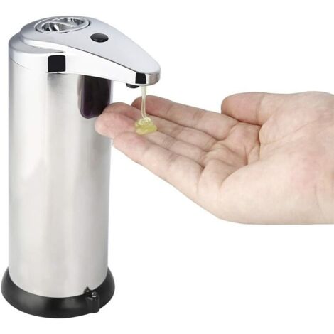 Automatischer Seifenspender, verstellbar, berührungslos, Infrarot-Bewegungssensor, Handdesinfektionsmittel, wasserdichter Sockel