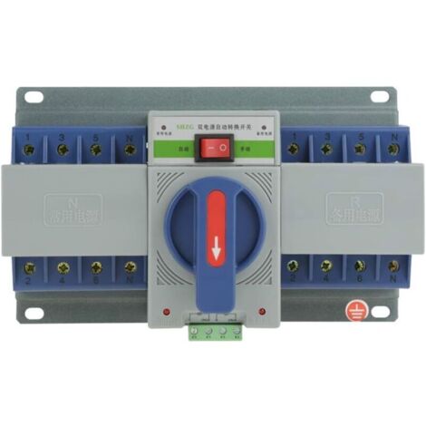 Automatischer Umschalter 63A – 220V Spannung – Kurzschlussschutz – Einfache Installation für Büros und öffentliche Einrichtungen