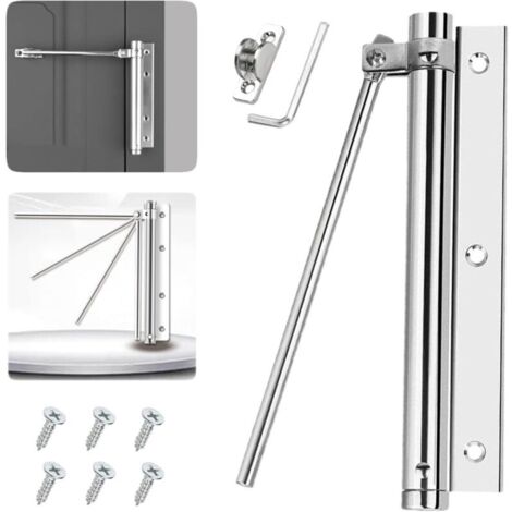 Automatischer, verstellbarer Türschließer, einteilige Türschließerfeder, Türschließer aus Aluminiumlegierung, automatischer Federschließer, Türschließer aus Edelstahl