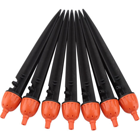 Automatisches 10-Meter-Bewässerungsset zum Selberbauen für den Garten mit 7 Tropfern und Universaladapter