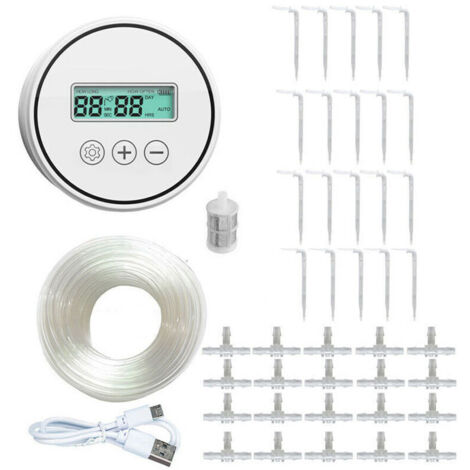 Automatisches Bewässerungssystem-Set für den Innenbereich, intelligentes Lazy-Set für automatische Bewässerungsgeräte, Bonsai-Pflanzen, Asp-Bewässerungssystem-Set