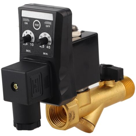 Automatisches elektronisches Ablassventil für Luftkompressor - G1/2 DN15 (AC110V)