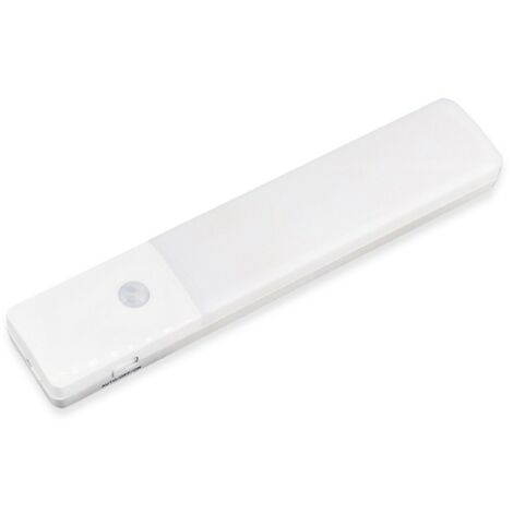 Automatisches LED-Nachtlicht, LED-Licht mit Bewegungssensor, wiederaufladbare Batterie, Schranklampe, Nachtlampe für Schrank, Schrank, Carage, Flur