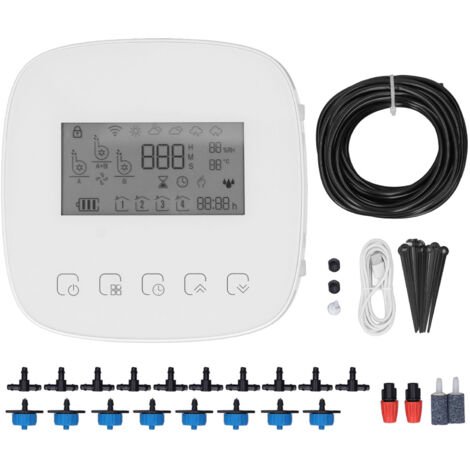 Automatisches Tropfbewässerungsset mit WLAN-Steuerung und intelligenter App für den Garten