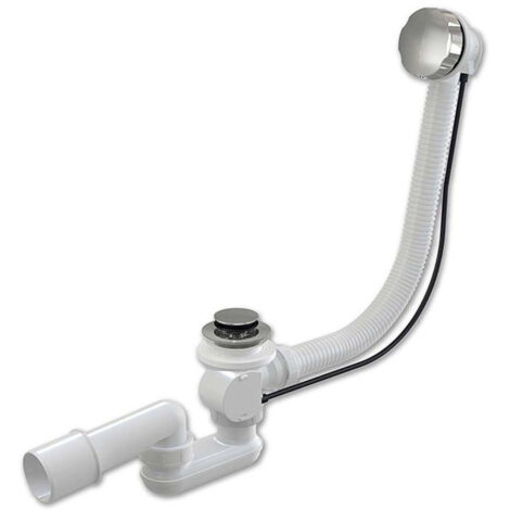 Automatisme de vidage Roth rond, chrome (8100011)