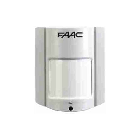 Automatización con detector de movimiento de doble tecnología Faac 1218 Hrm2