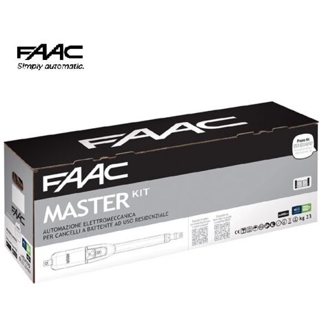 Automazione per cancelli battente Master Kit