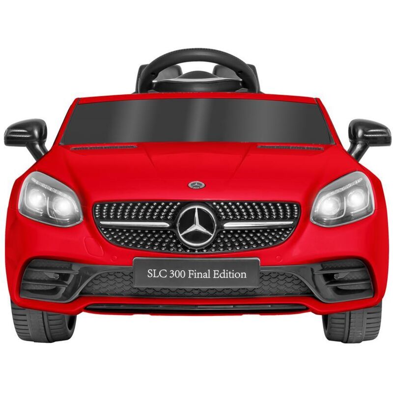 Auto Elettrica Mercedes Slc 12v 4,5ah In Colore Rosso
