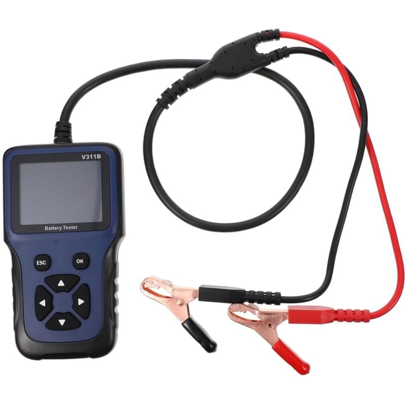 Automobile Testeur De Batterie Vérificateur De Batterie De Voiture Outils Testeur De Charge De Batterie t Outil Analyseur De Batterie Pour Voiture