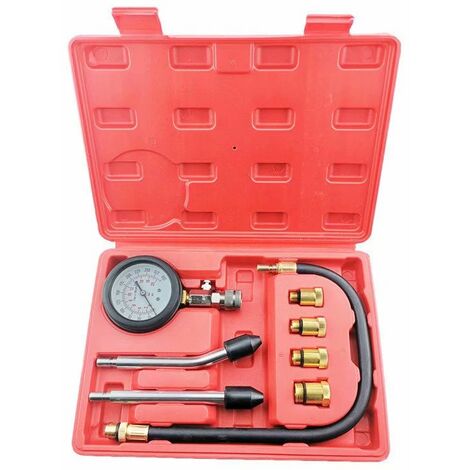 Automotive cylinder and motorcycle pressure gauge multifunctional cylinder pressure test tool with dual-use