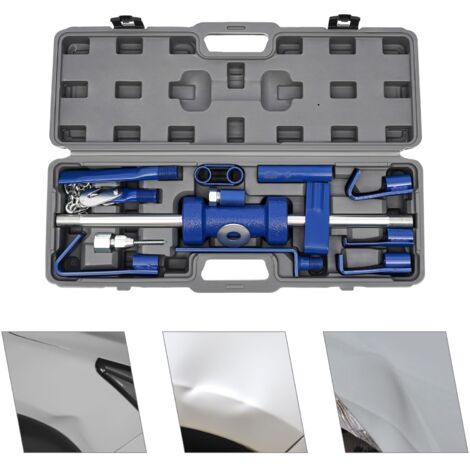 Automotive Hammer Puller Frame Set Slide Hammer Dent Puller Set W/ Carrying Case