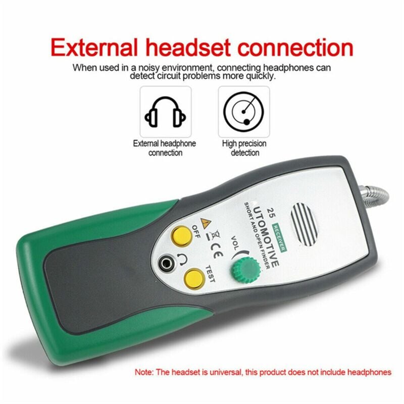 Image of Tlily - Automotive Short Open Circuit Finder Tester Auto Lkw Kabel Tracker Scanner dc