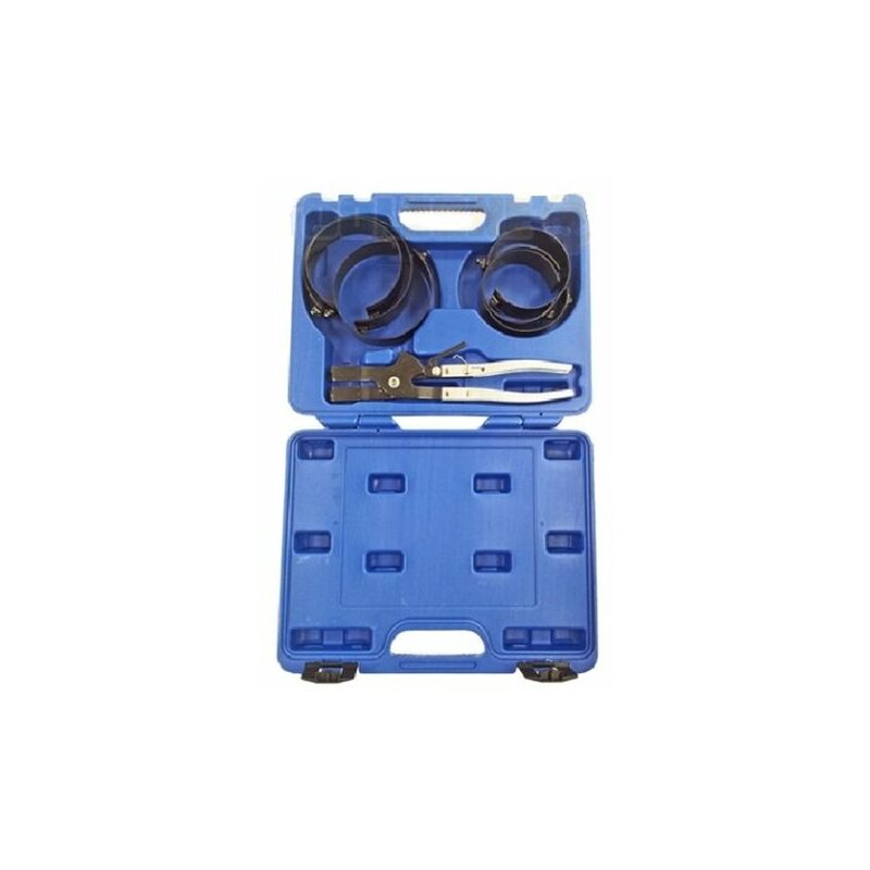 Automotive Tools - 7 Piece Piston Ring Compressor Set inc Pliers- Car / auto