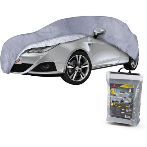 Autoplane All Weather Premium, PKW-Abdeckplane wasserdicht und wetterfest Größe 2 grau