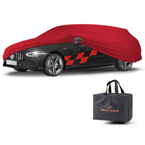 Autoplane Indoor Stretch Plus, PKW-Abdeckplane Kombi Größe L rot