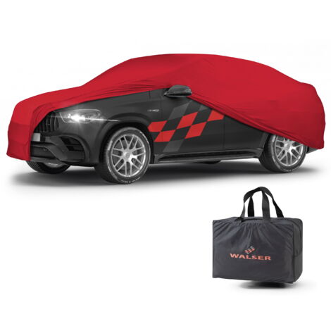 Autoplane Indoor Stretch Plus, PKW-Abdeckplane SUV Größe XL rot